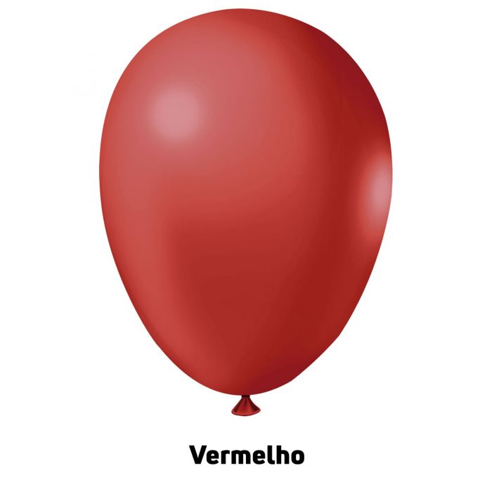 BALAO 6,5 VERMELHO COM 50 JOY
