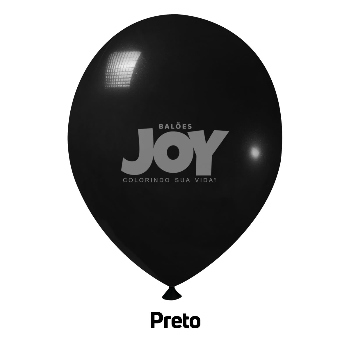 BALAO 5 PRETO COM 50 REDONDO JOY