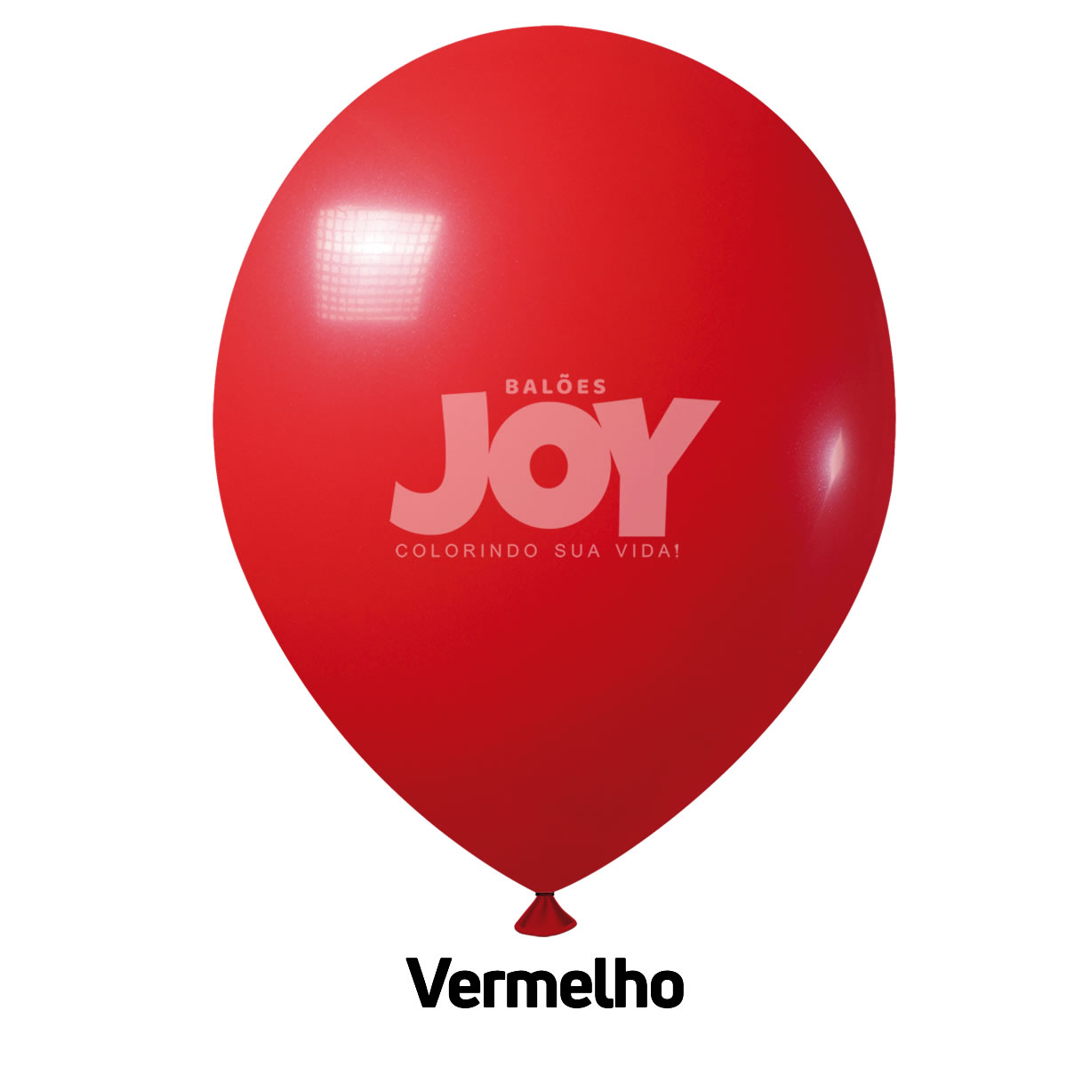 BALAO 5 VERMELHO COM 50 REDONDO JOY