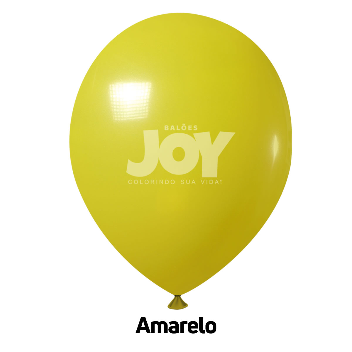 BALAO 5 AMARELO COM 50 REDONDO JOY